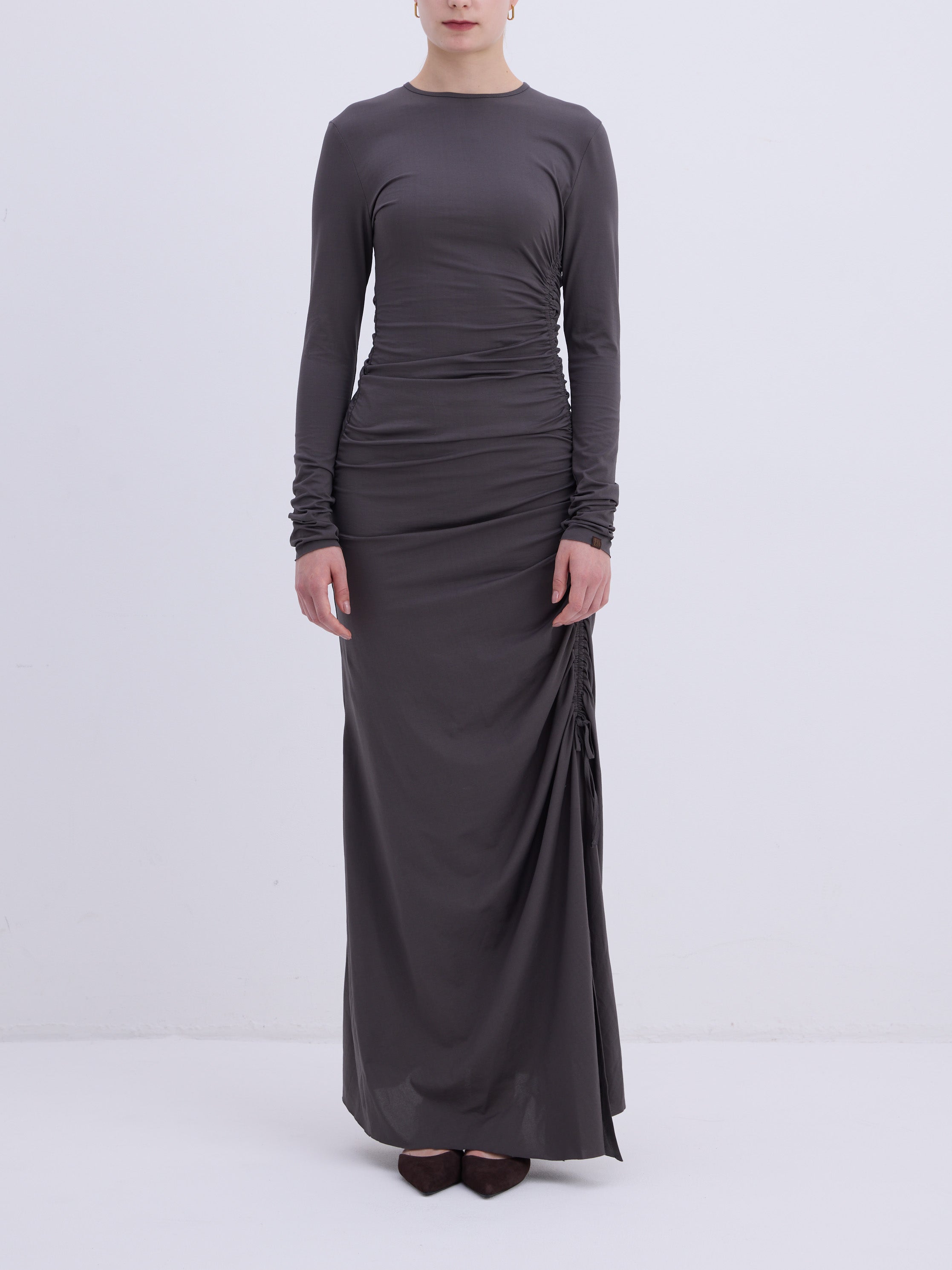 「ESS BY」ジャージーロングドレス DRESS – ESS BY